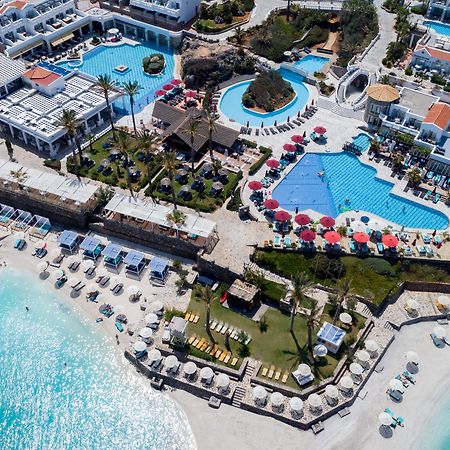 Minos Imperial Luxury Beach Resort & Spa Milatos Exterior photo Aerial view of the resort