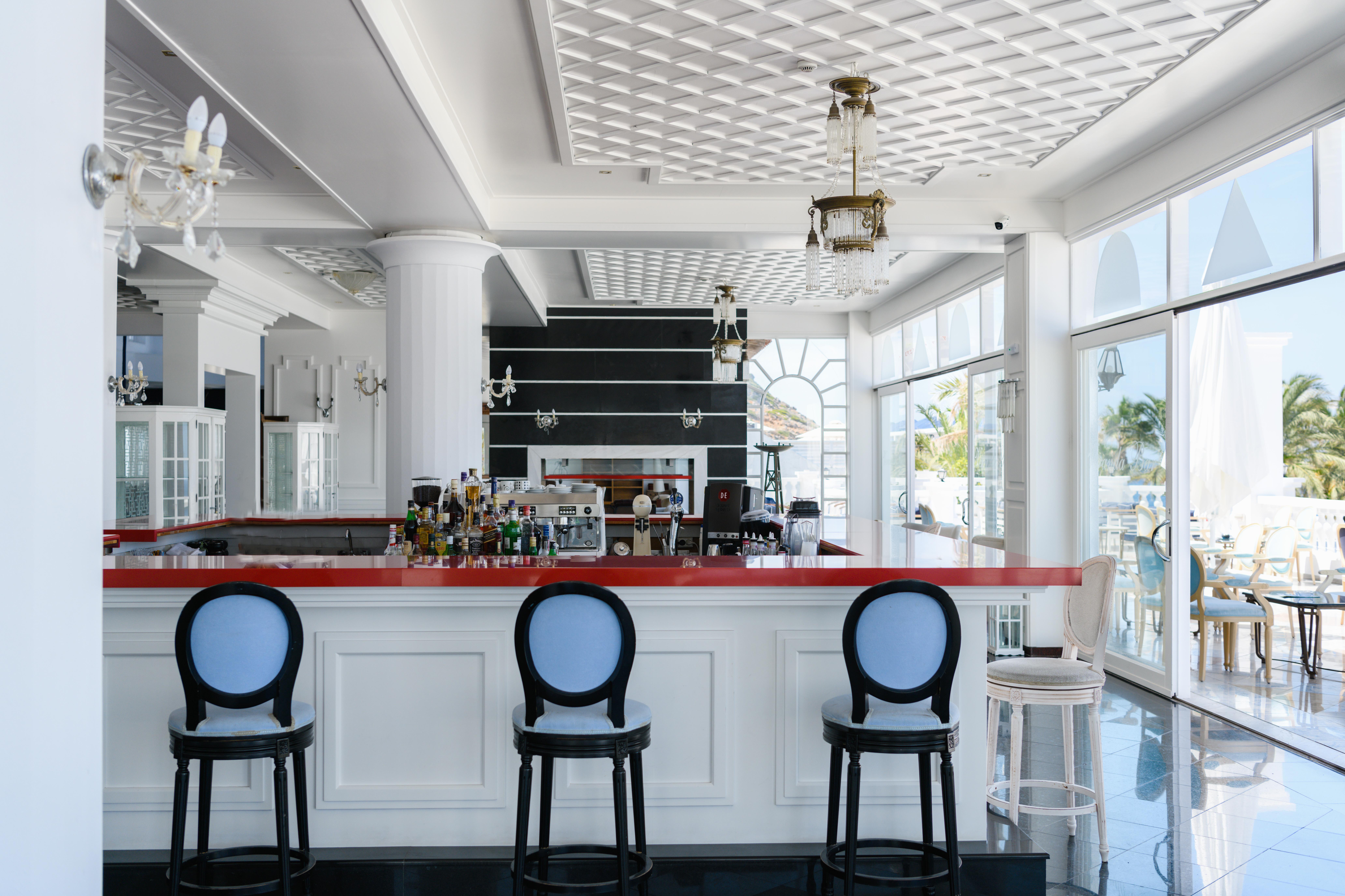 Minos Imperial Luxury Beach Resort & Spa Milatos Exterior photo The bar at the hotel