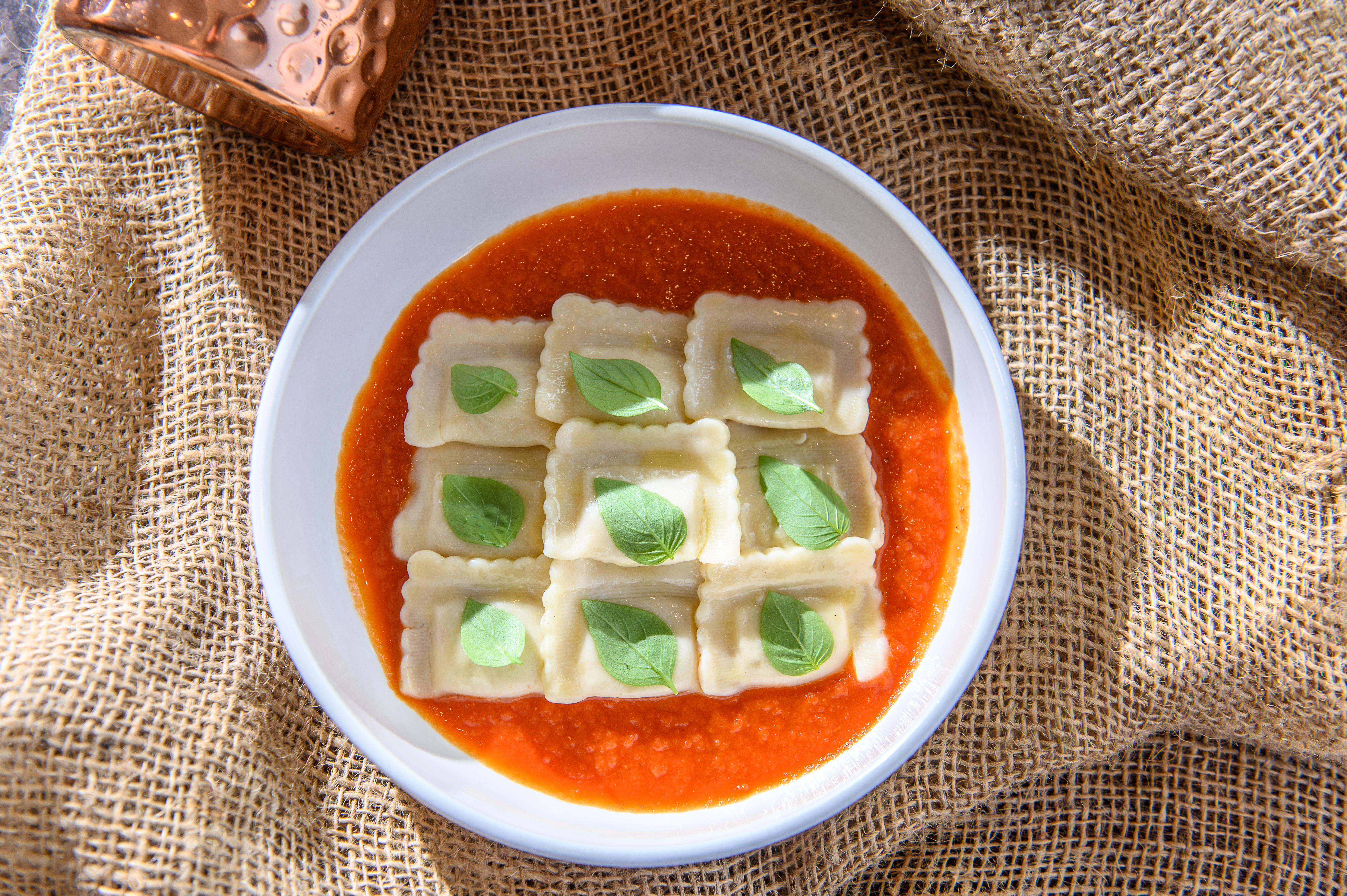Minos Imperial Luxury Beach Resort & Spa Milatos Exterior photo A bowl of ravioli