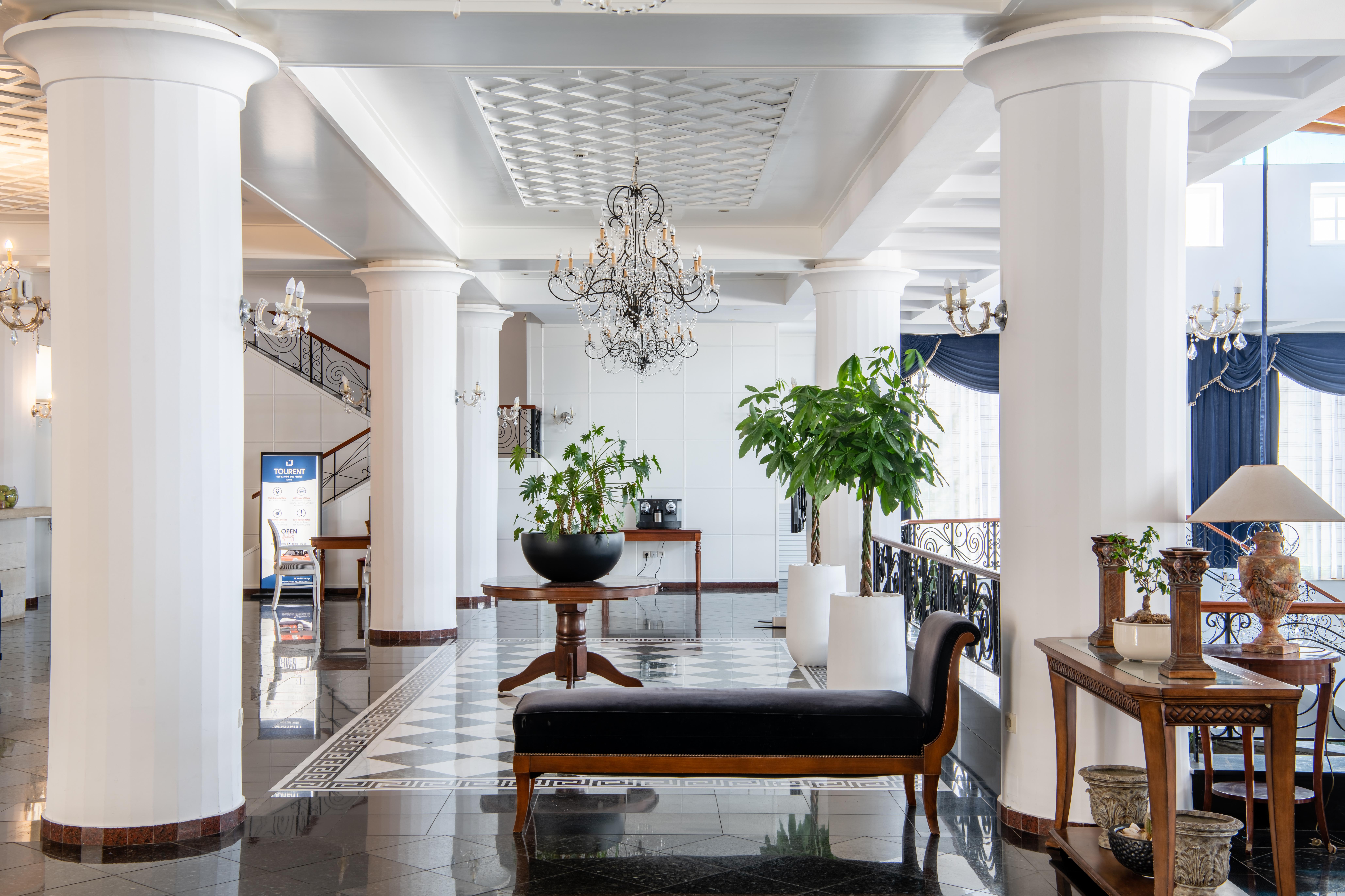 Minos Imperial Luxury Beach Resort & Spa Milatos Exterior photo The lobby of the hotel